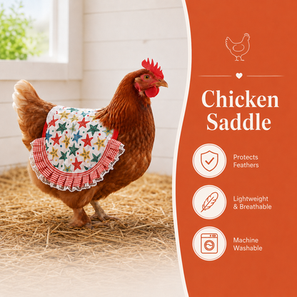 Handmade Chicken Saddle