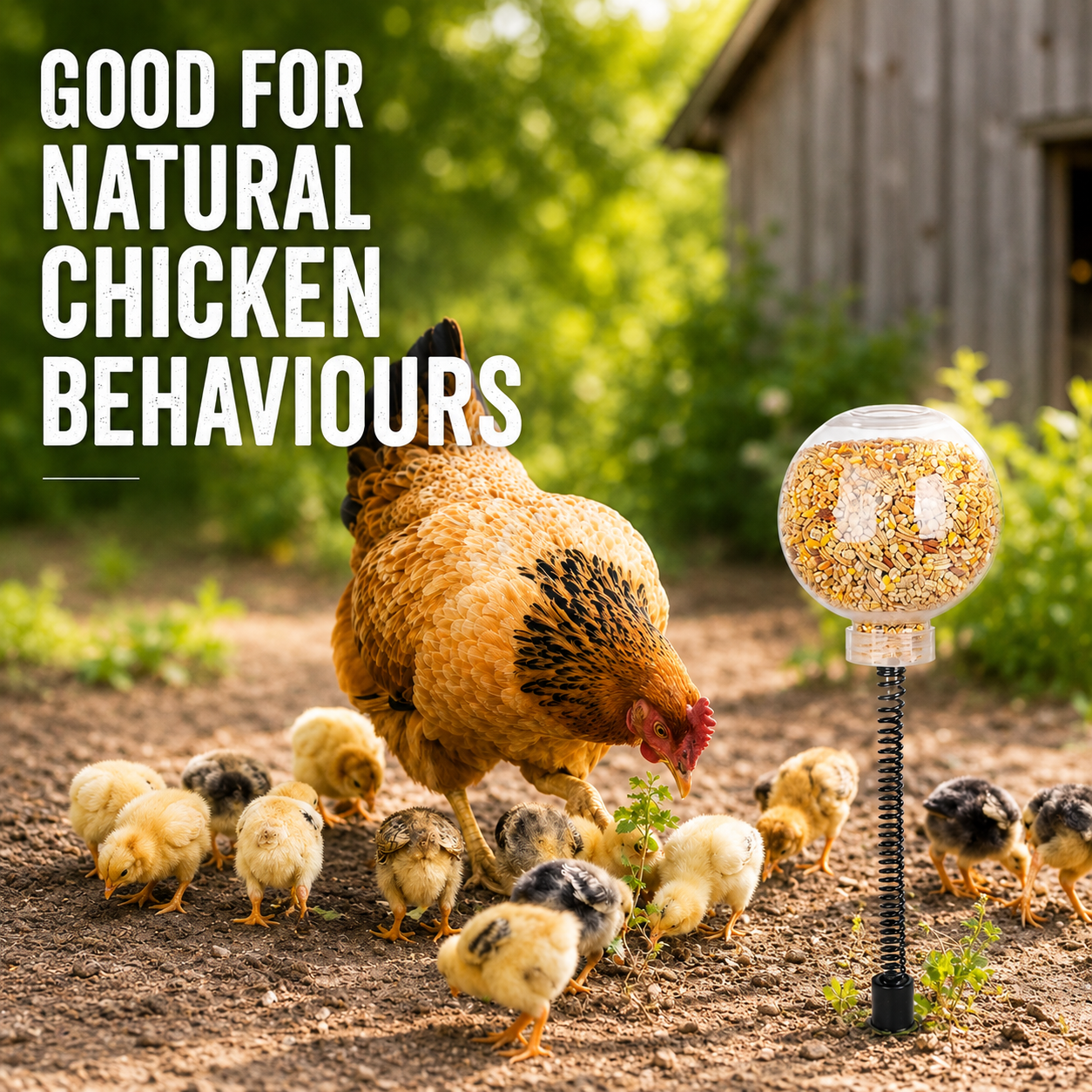 Interactive Hens Feeder